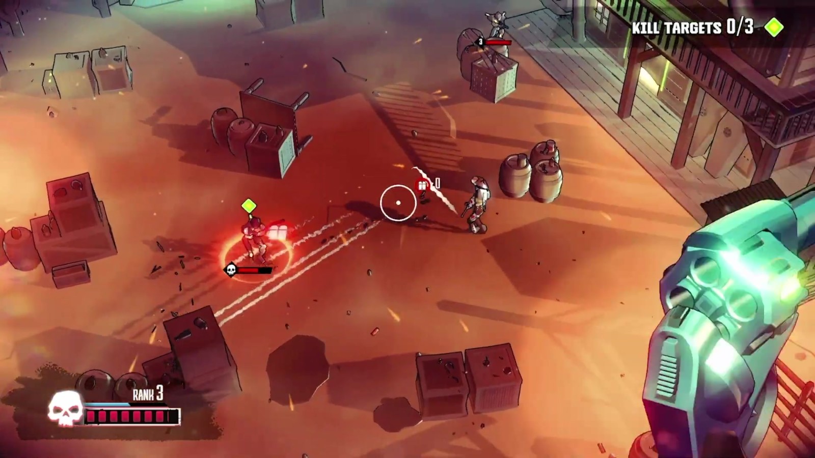 Roguelite射擊遊戲《沙塵與霓虹》2月16日推出