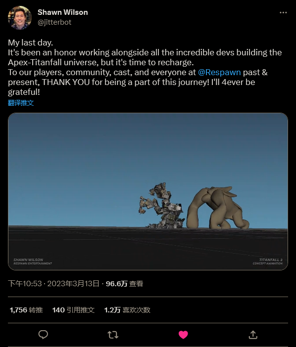 《神兵泰坦》角色動畫師離職 分享大量開發畫面