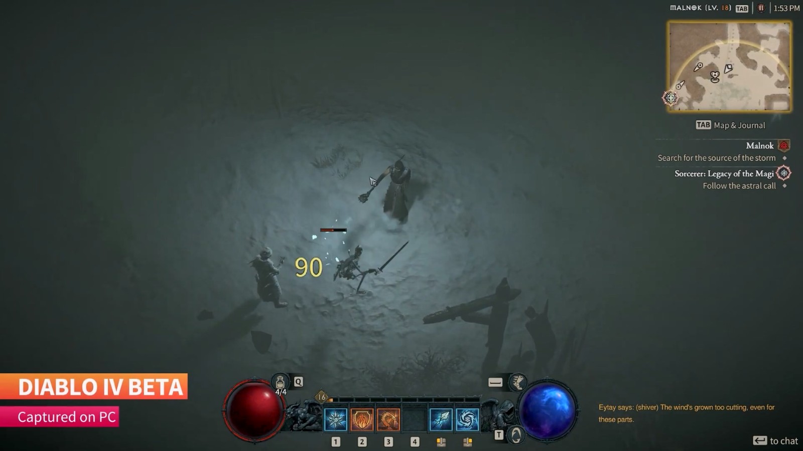 《暗黑破壞神4》BETA公測17分鐘開頭遊玩視頻