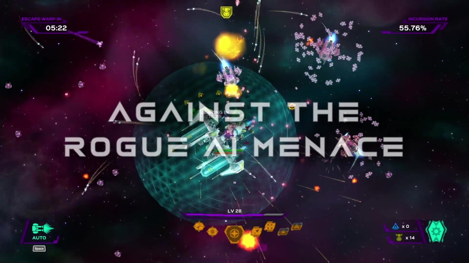 太空射擊遊戲《PhaigeX:超時空幸存者》面向PC公布