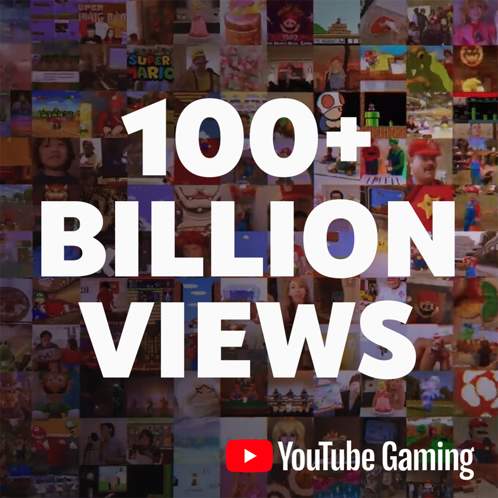 YouTube瑪利歐內容播放量已超1000億次 每20秒就有一個新視頻