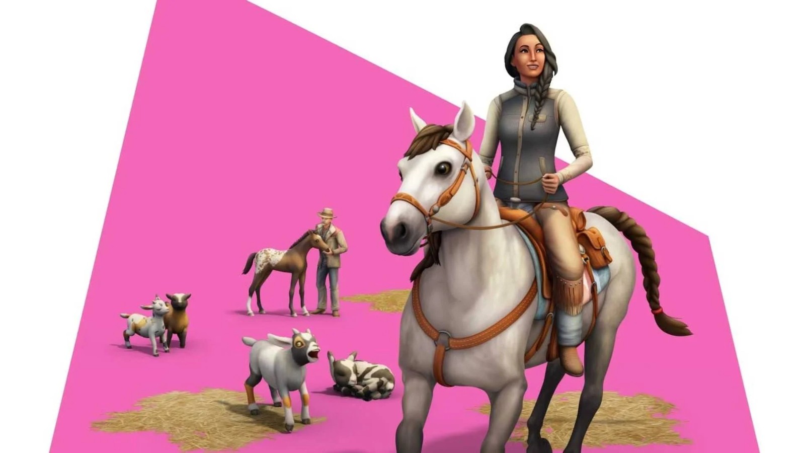 《模擬市民4》新增駿馬牧場擴展包 可體驗養馬生活
