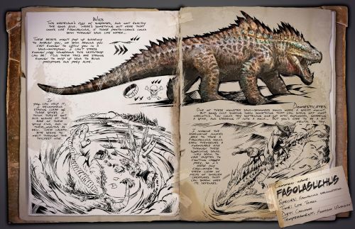《方舟生存進化》次世代版本新生物“法索拉鱷”首曝，沙漠巨鱷凶猛異常