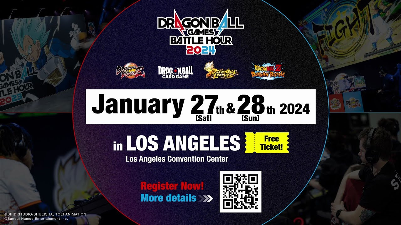 《龍珠》遊戲大賽Battle Hour 2024年1月舉行