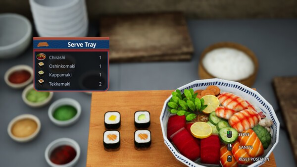 《料理模擬器》新DLC“壽司”上架Steam 追加大量菜單
