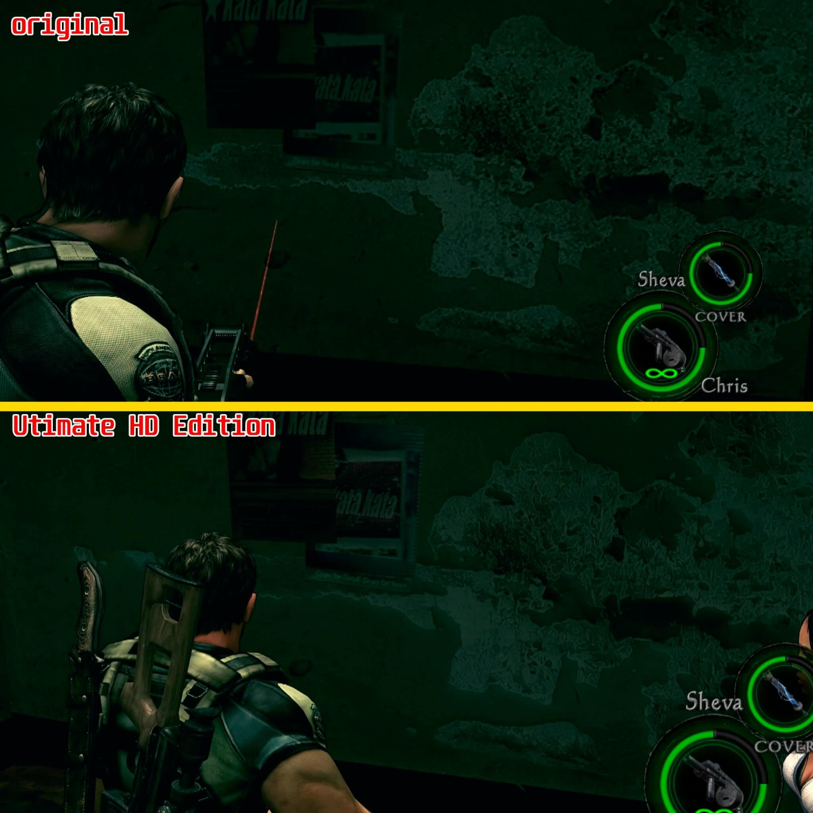 視覺效果升級 玩家自製《惡靈古堡5》高清MOD