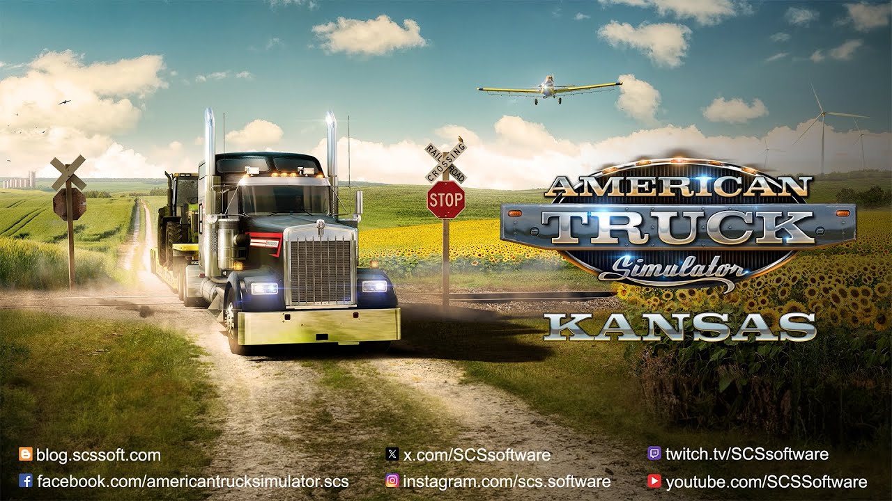 《美國卡車模擬》新DLC“堪薩斯州”將於下周發行