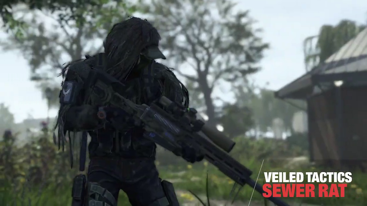 《全境封鎖2》發布“Veiled Tactics”服裝活動預告片