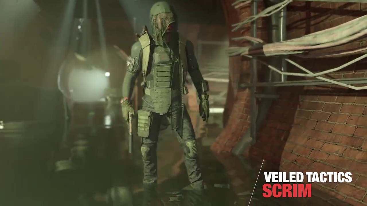 《全境封鎖2》發布“Veiled Tactics”服裝活動預告片
