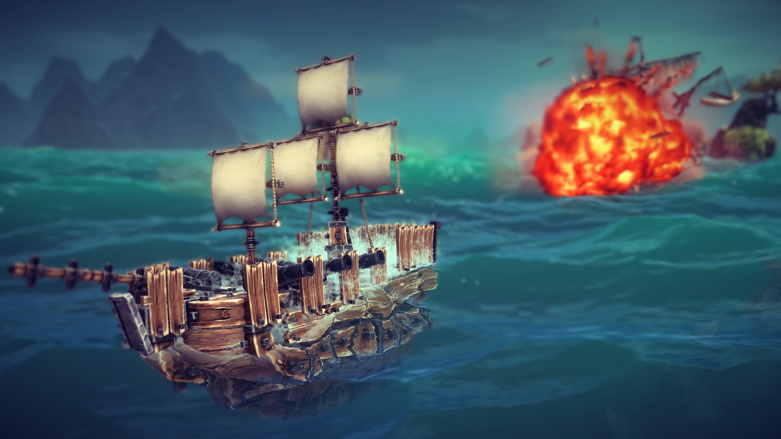 物理建造遊戲《圍攻》全新DLC“分裂之海” 5月24日發售
