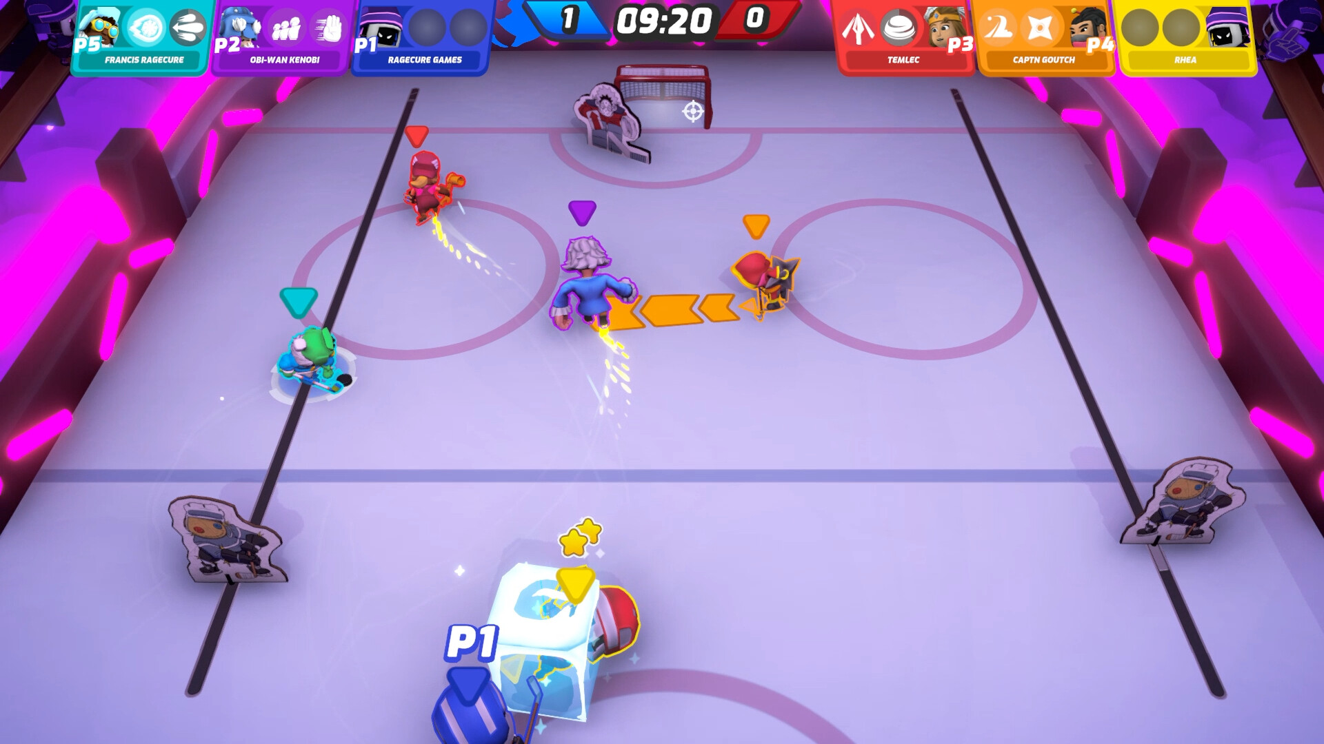 冰球對戰派對遊戲《冰球大莽鬥》現已在Steam平台正式發售
