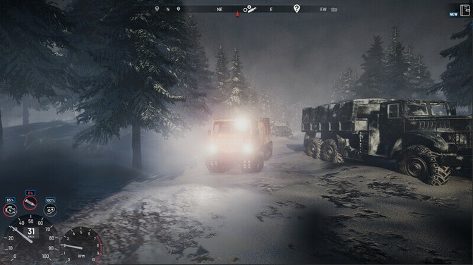 《冰雪之地》Steam頁面上線 雪地車生存駕駛模擬
