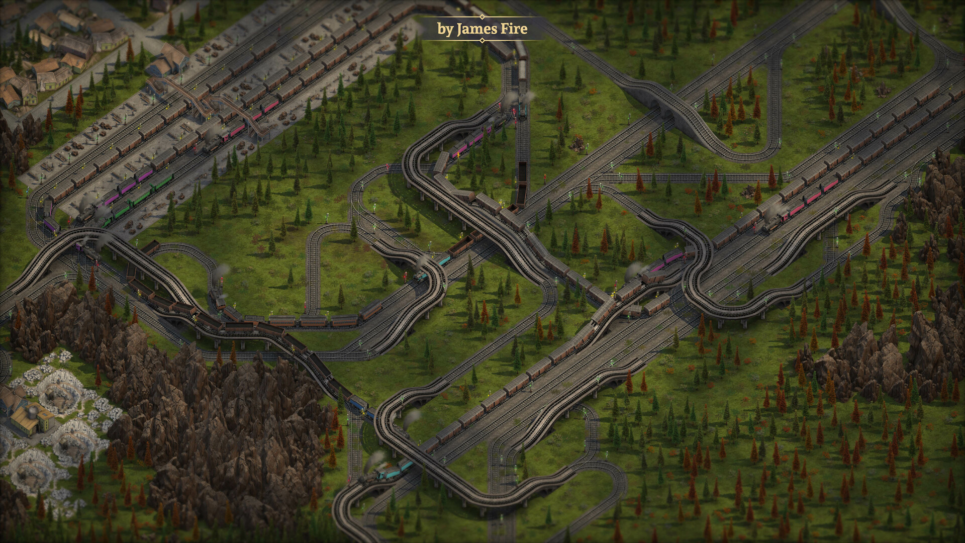 城市建造策略模擬遊戲《鐵路先驅》現已在Steam平台正式發售